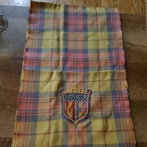 ❗Mackenzie-Childs Plaid Scarf